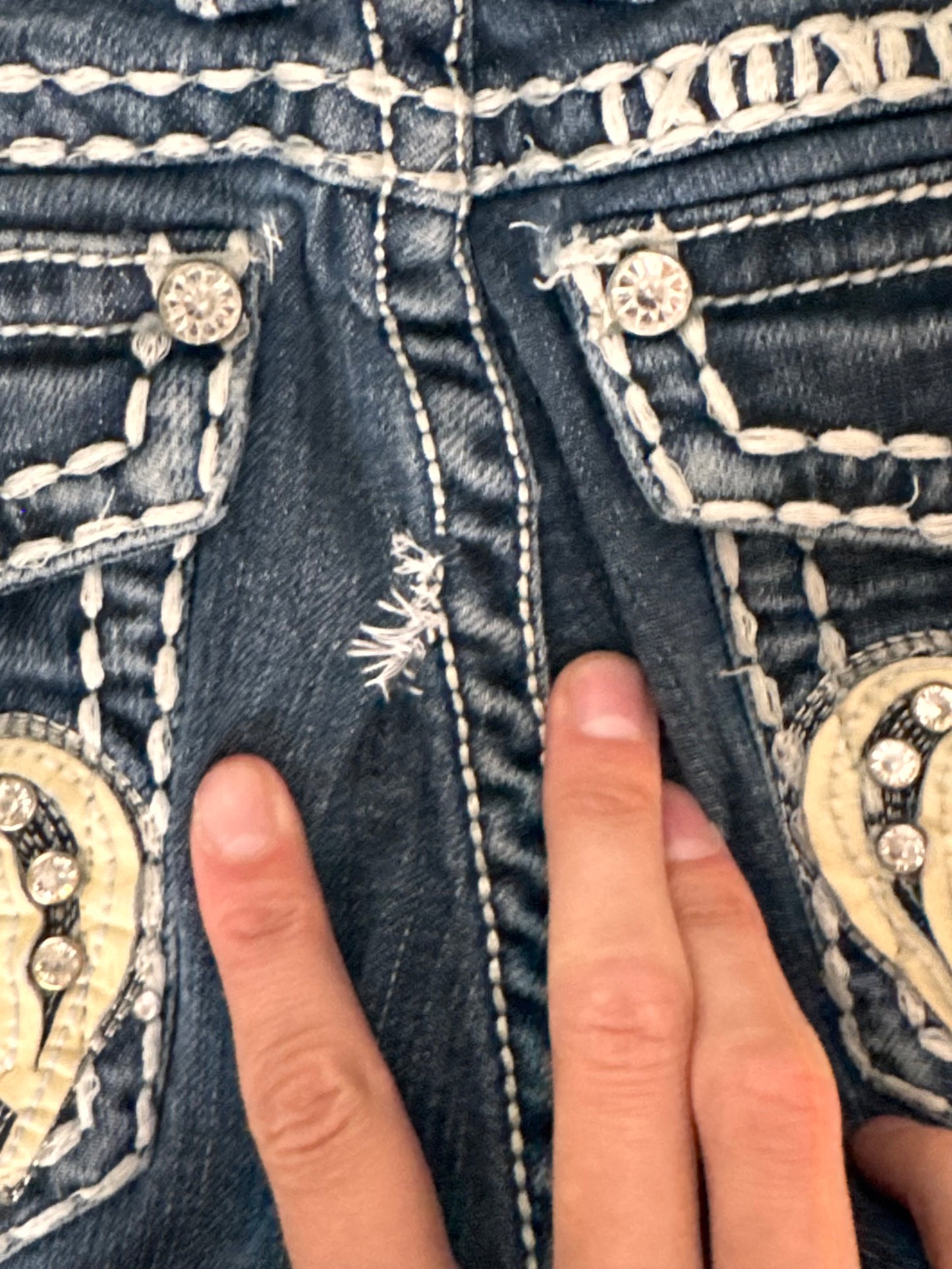 L.A idol jeans shorts stl: XS/S