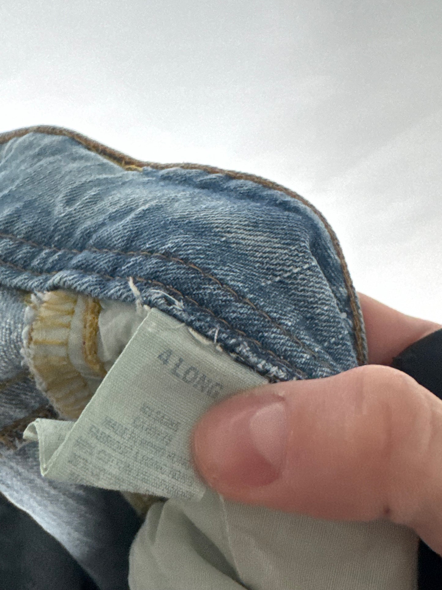 Lågmidjade jeans stl: S