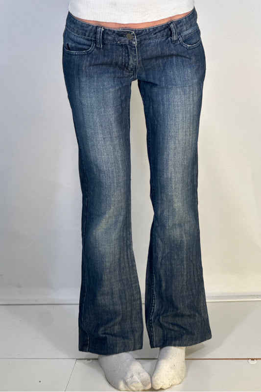Lågmidjade jeans stl: XS/S