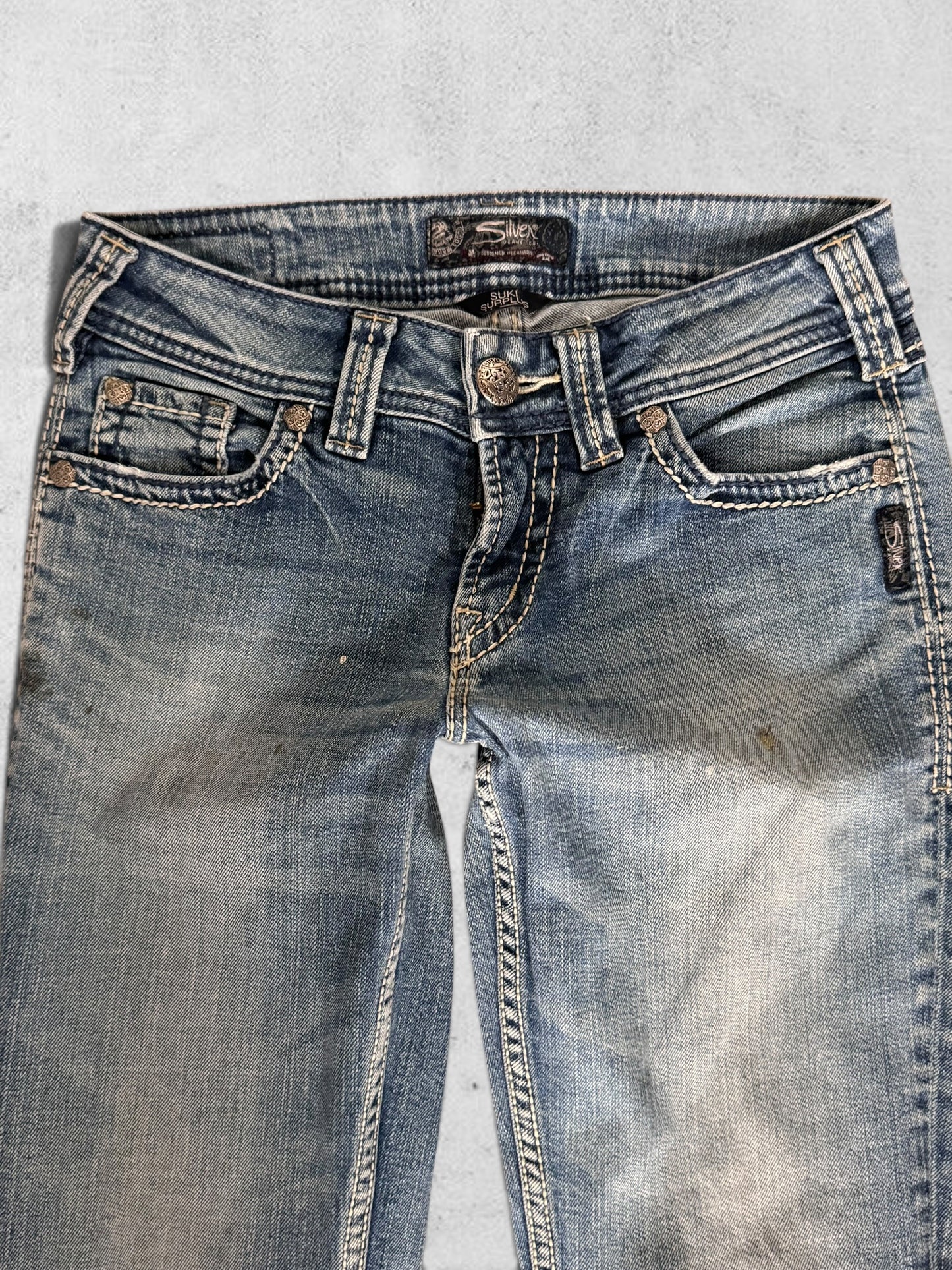 Lågmidjade jeans stl: XS