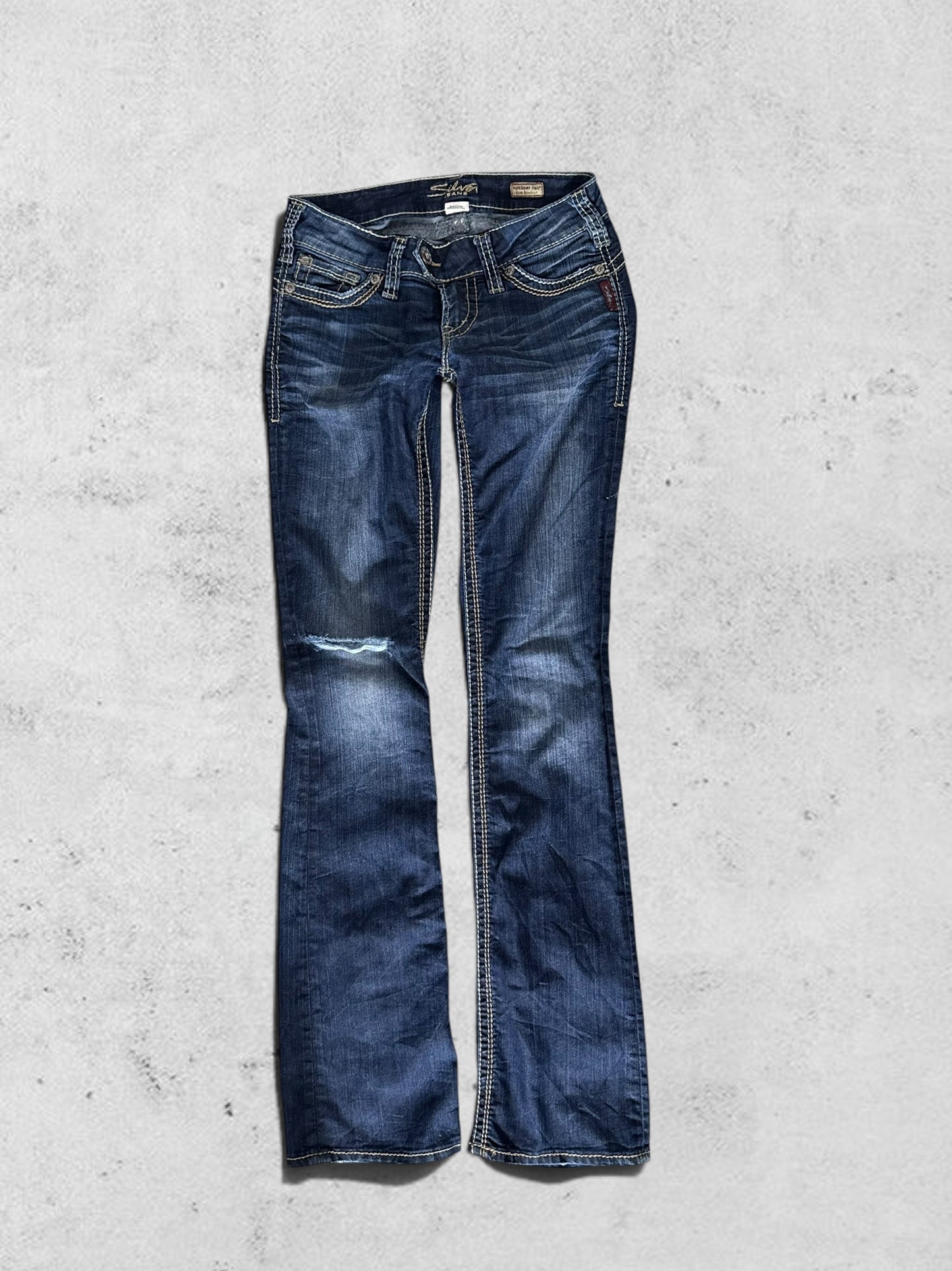 Lågmidjade jeans stl: XS