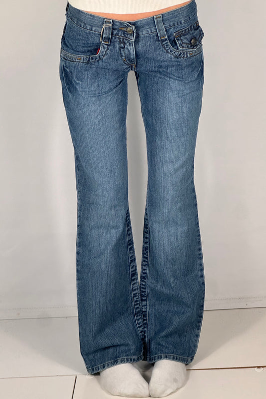 Lågmidjade jeans stl: XXS