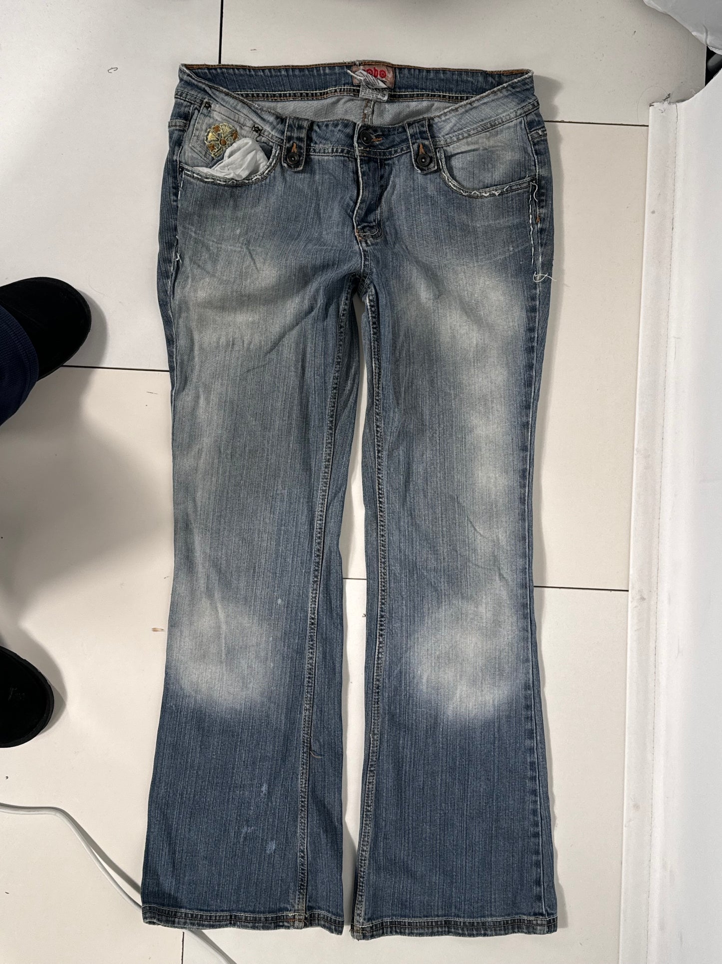 Lavlivede jeans str: M