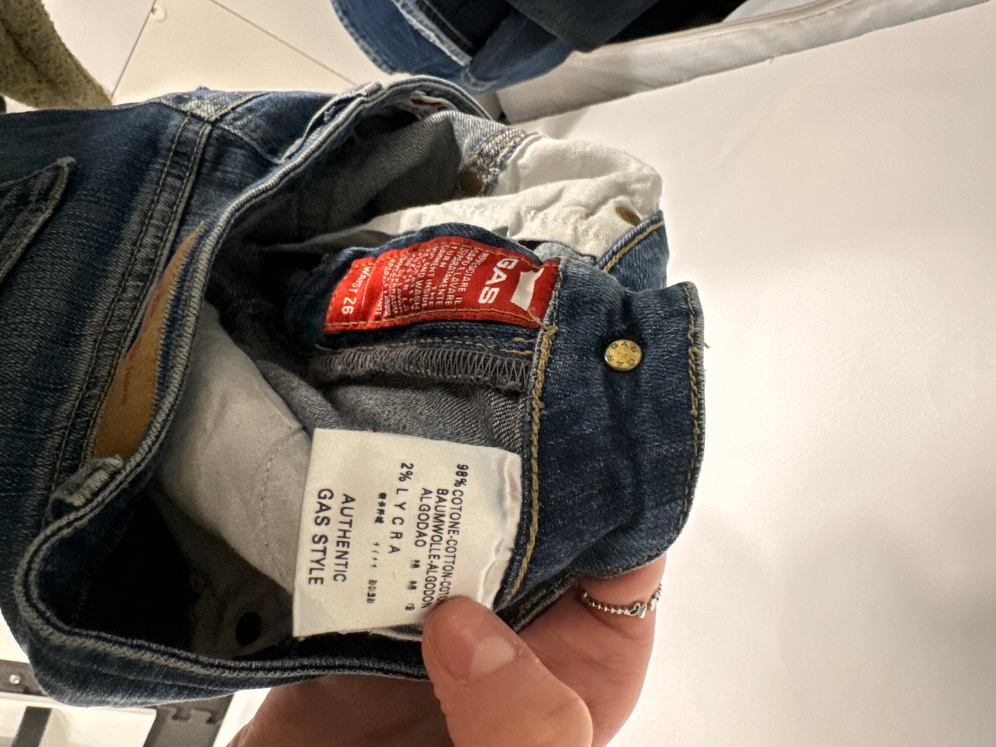 Lågmidjade jeans stl: XS