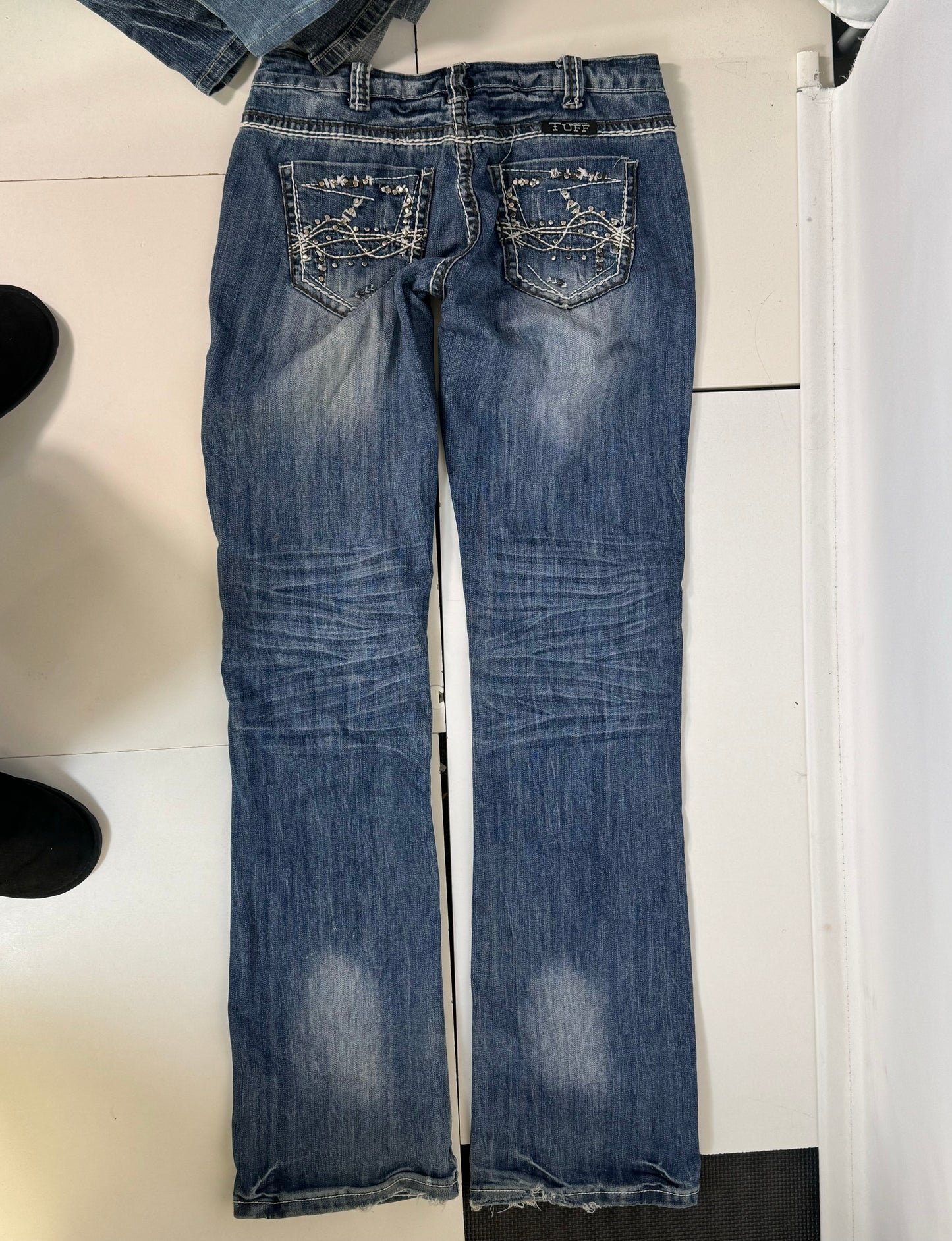 Lågmidjade jeans stl: S