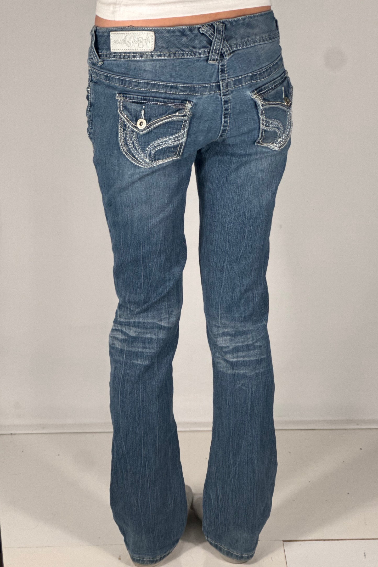 Lågmidjade jeans stl: XS