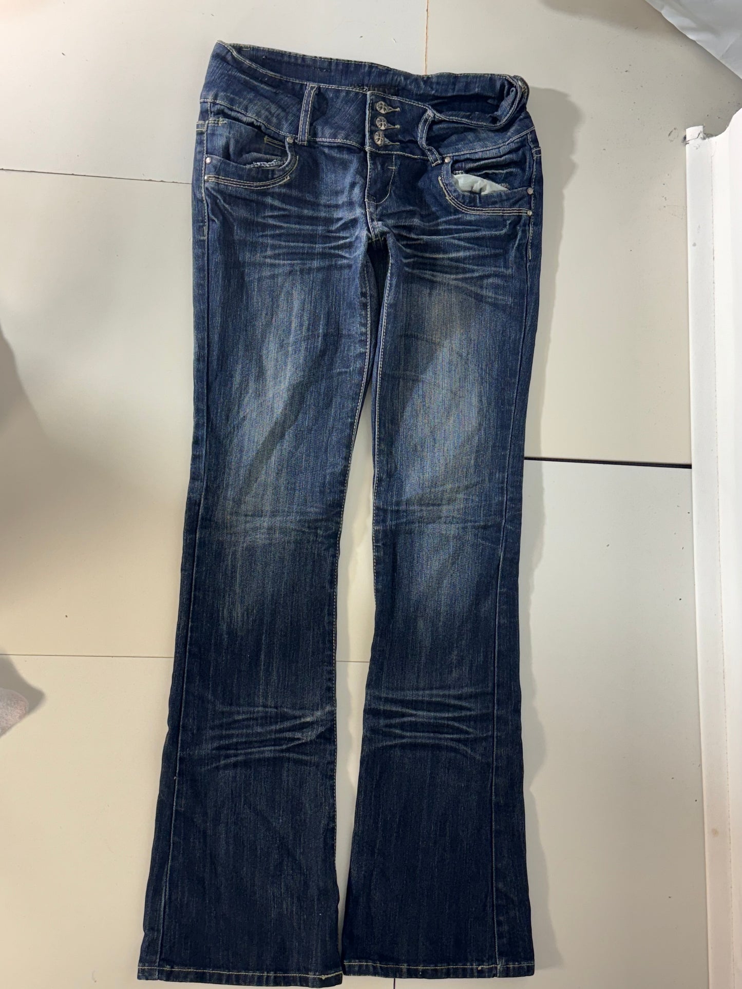 Lågmidjade jeans stl: S