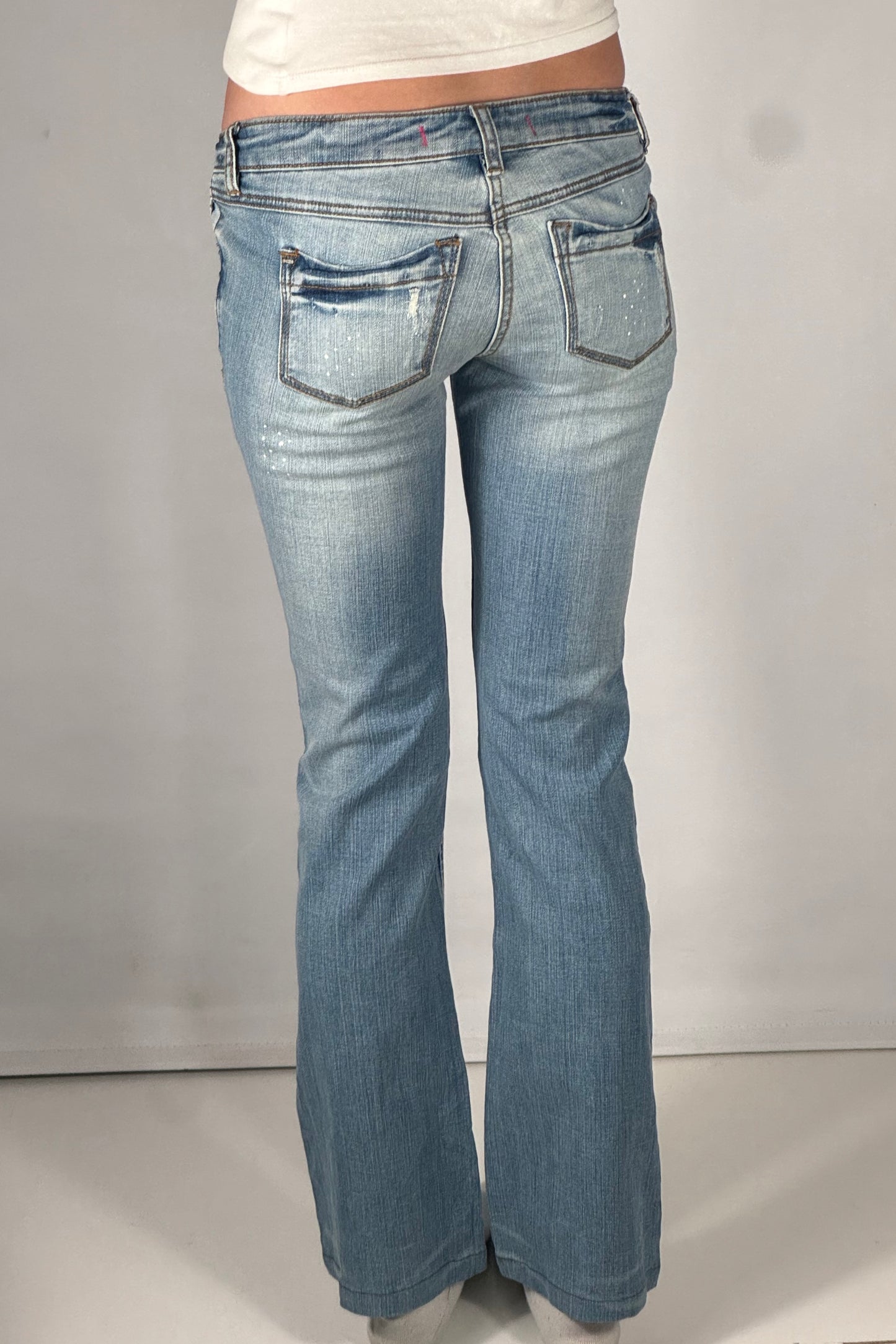 Lavlivede jeans str: XS