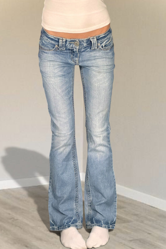 Lågmidjade jeans stl: XXS