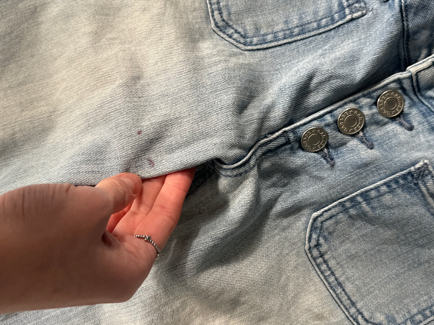 Lavtaljede jeans str: XS