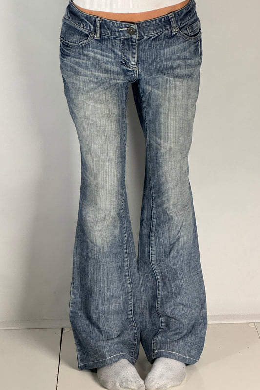 Lågmidjade jeans stl: S