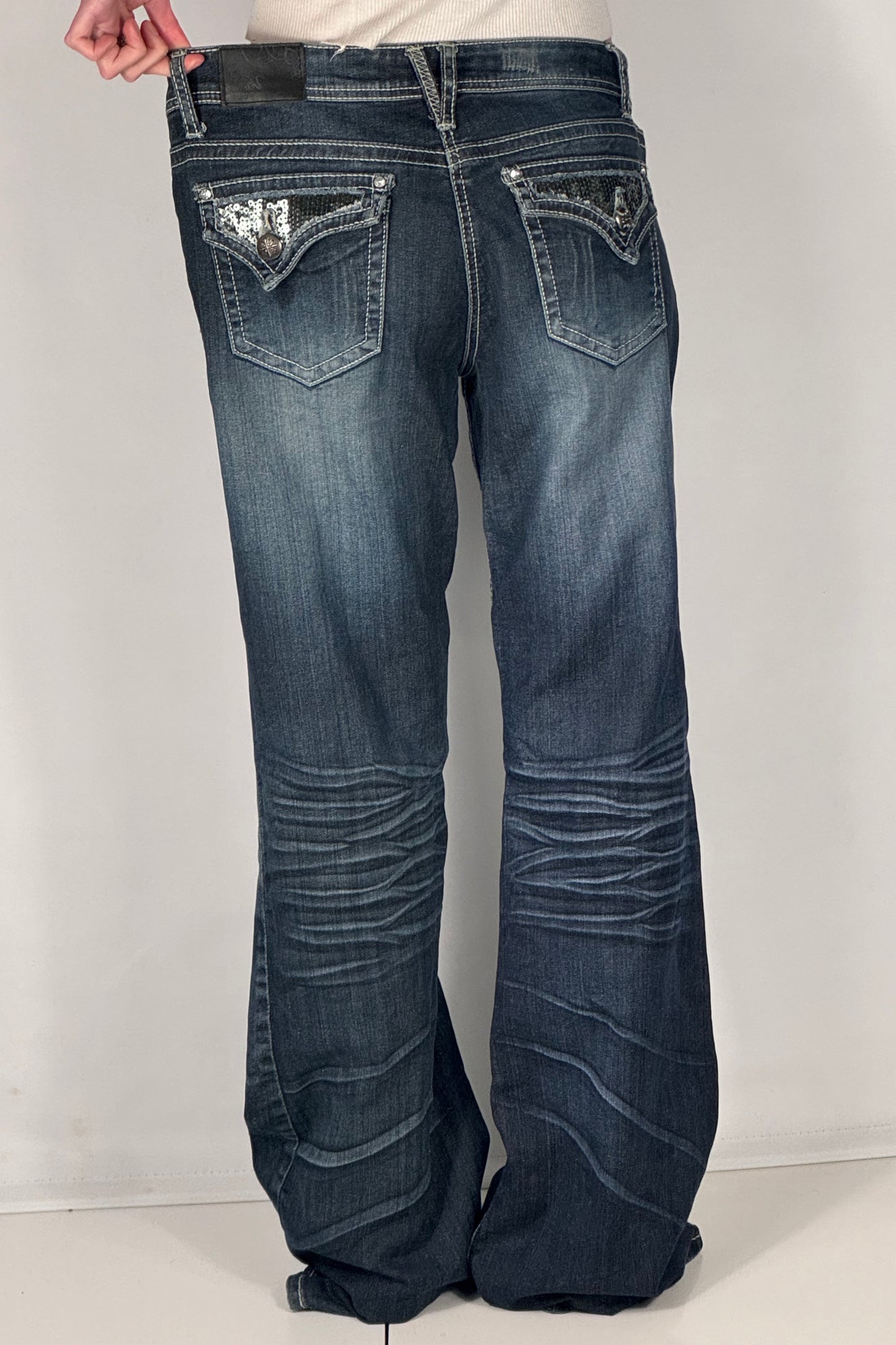 Lågmidjade jeans stl: L
