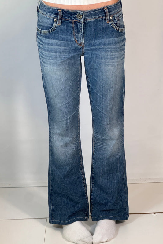 Lågmidjade jeans stl: M