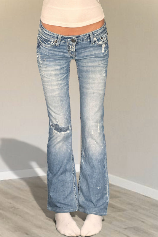 Lågmidjade jeans stl: XS