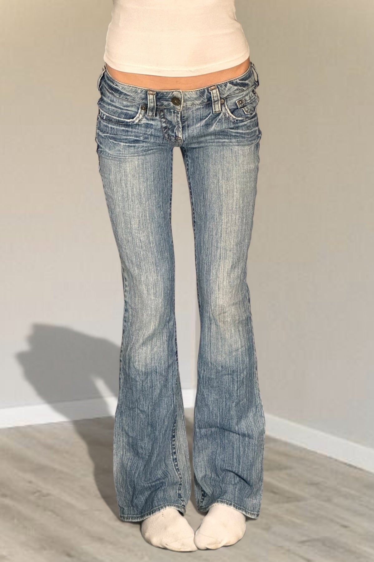 Lågmidjade jeans stl: XS