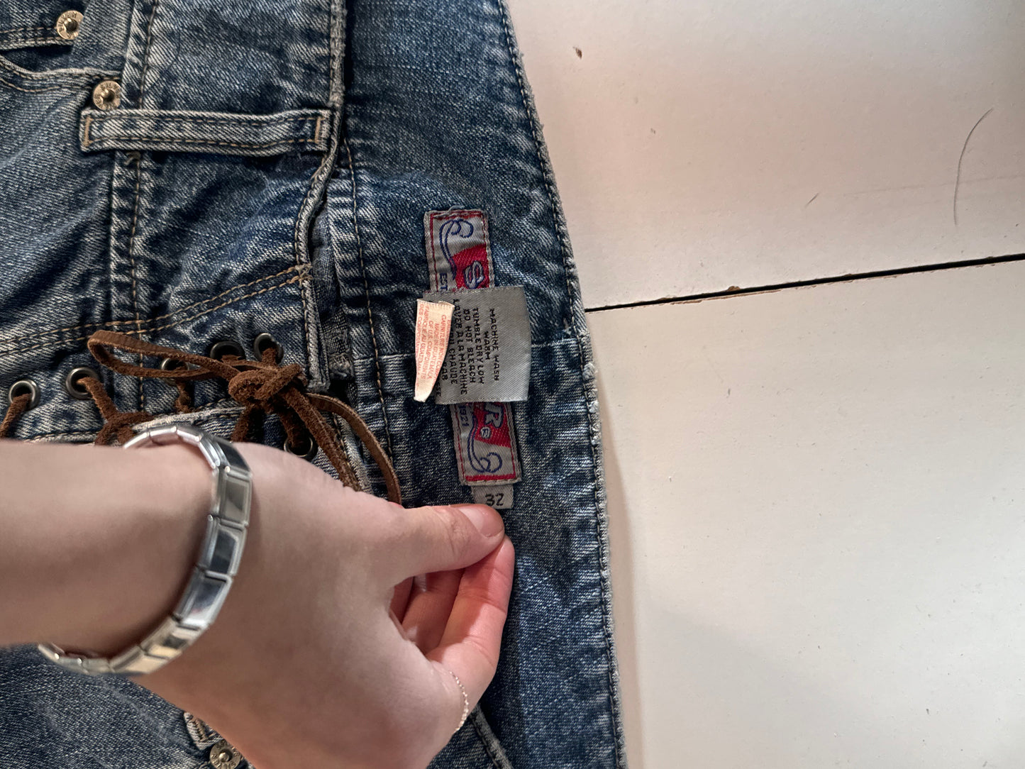 Lågmidjade jeans stl: M