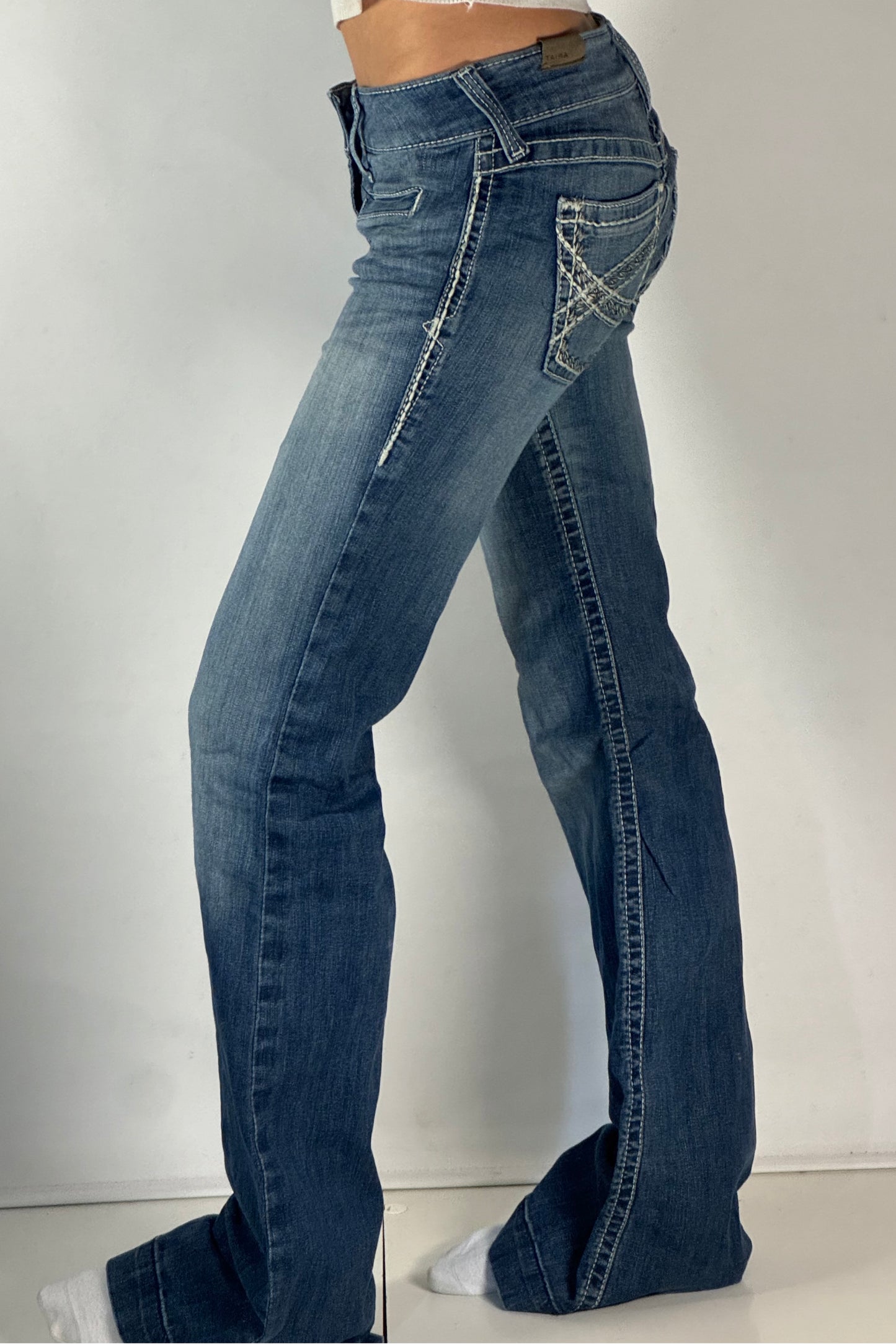 Lågmidjade jeans stl: XS/S