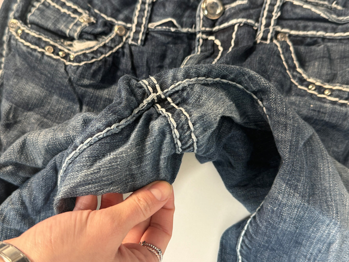Lavt liv jeans str: S/M
