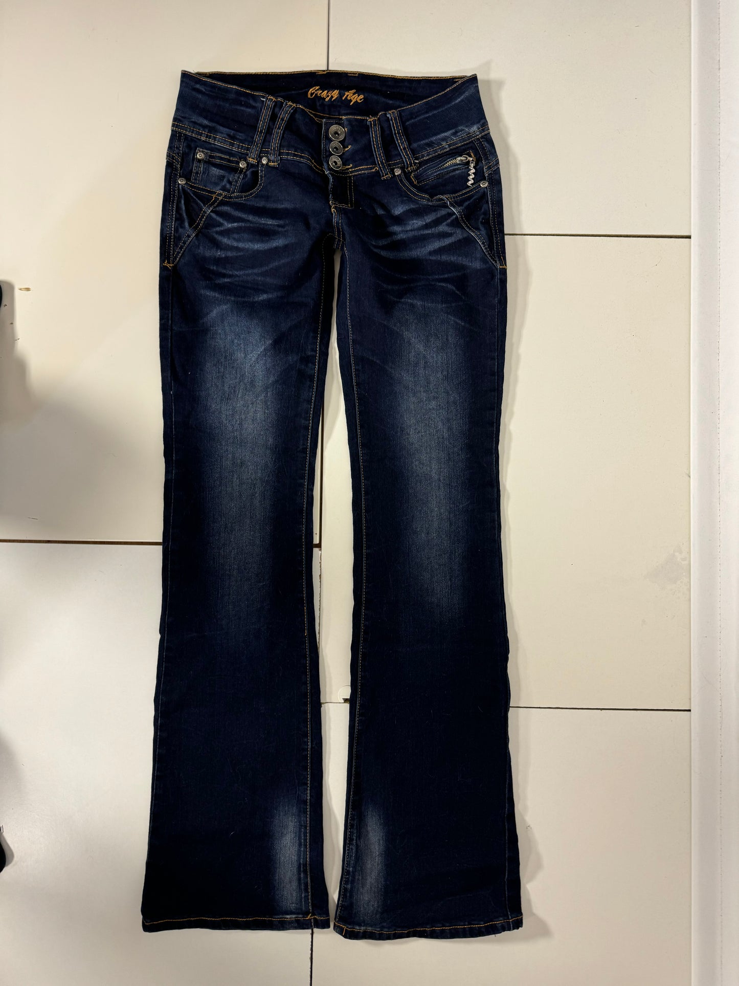 Lågmidjade jeans stl: S