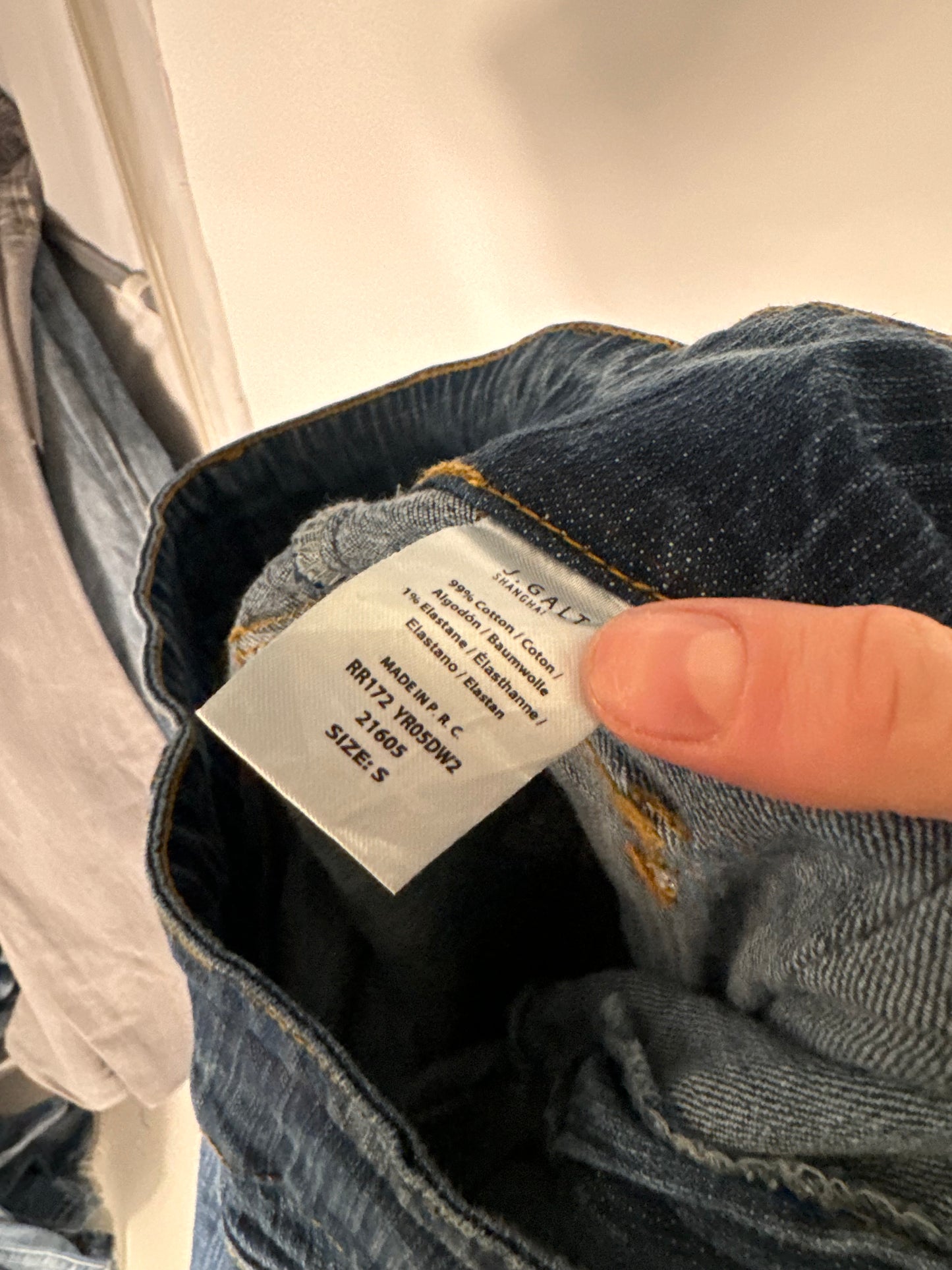 Lavlivede jeans str: XS