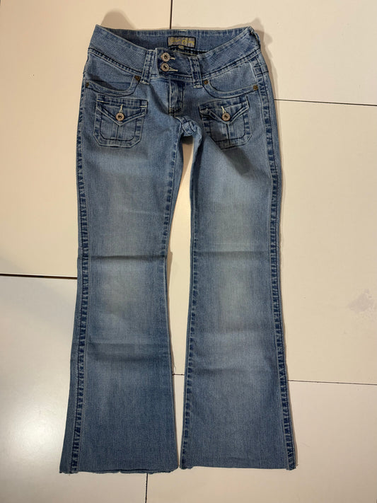 Lågmidjade jeans stl: XXS