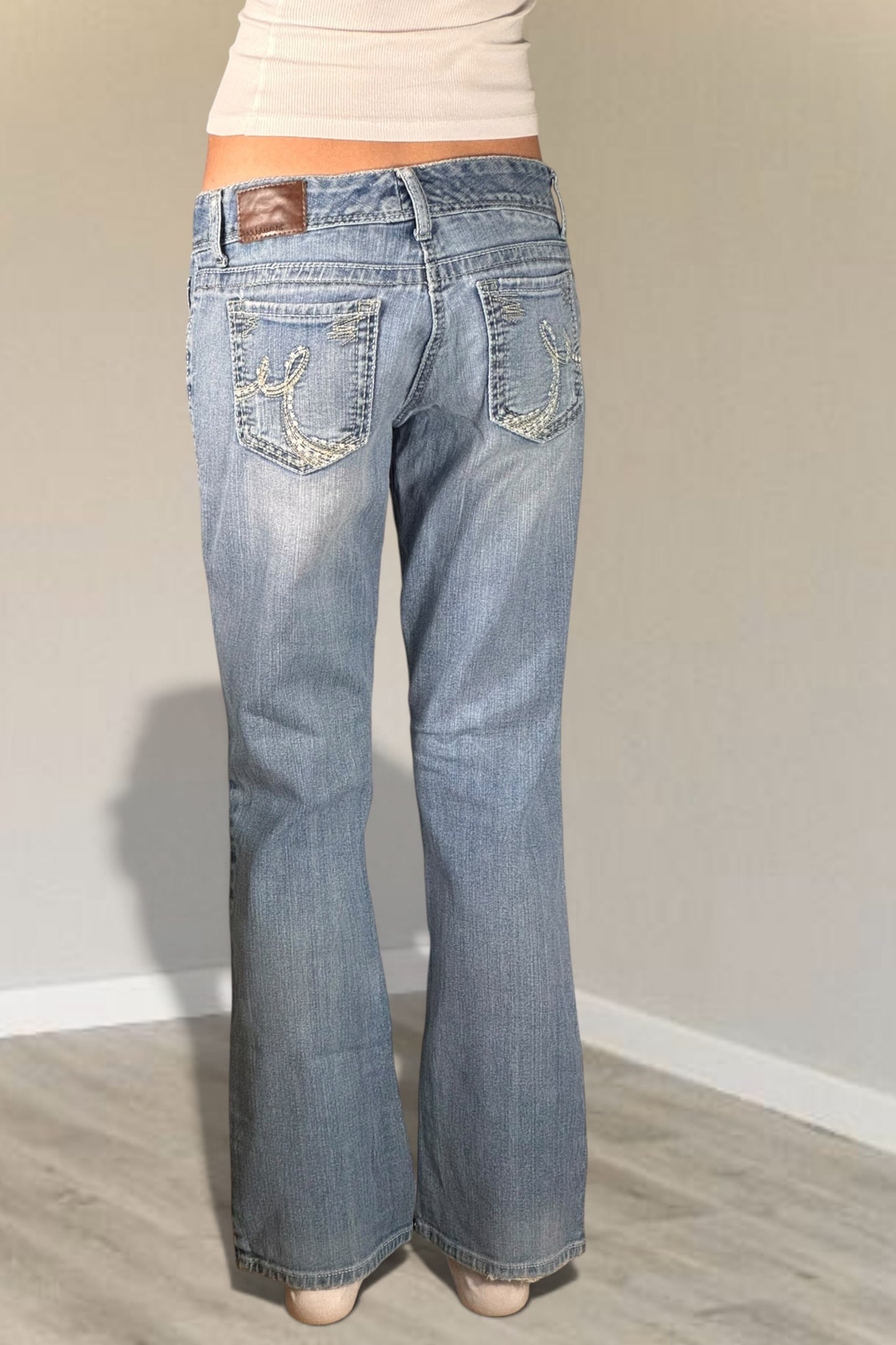 Lågmidjade jeans stl: S