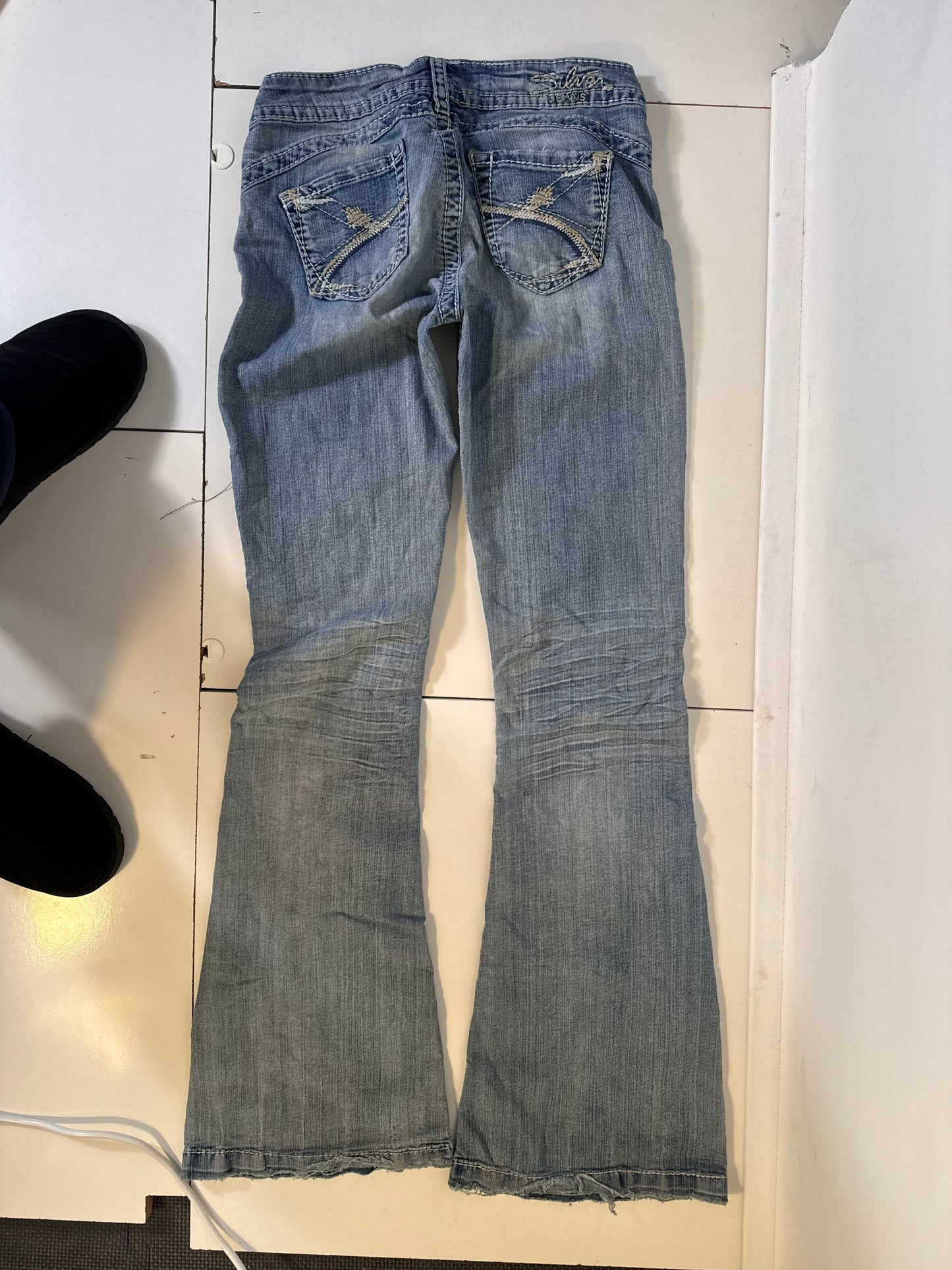 Lågmidjade jeans stl: XS