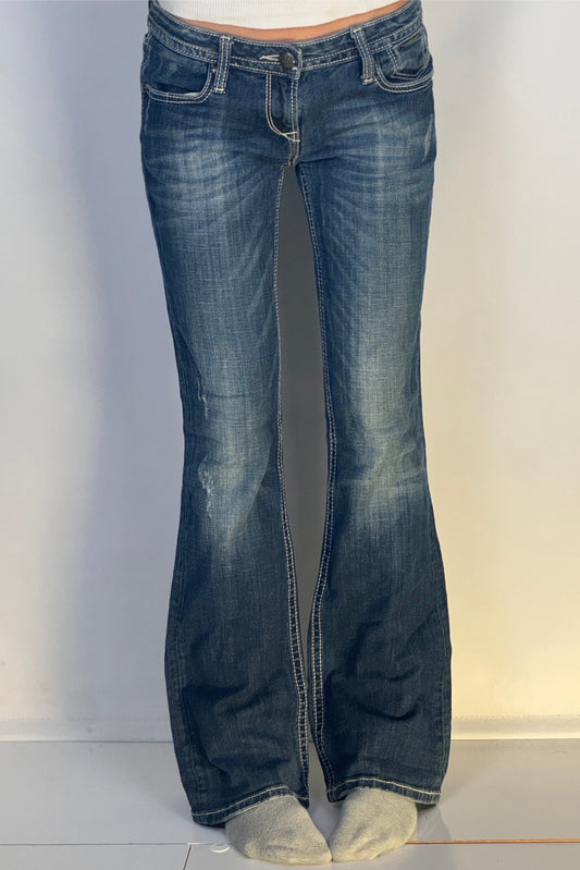 Lågmidjade jeans stl: S