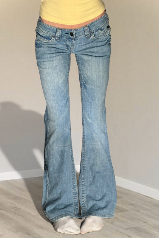 Lågmidjade jeans stl: XS