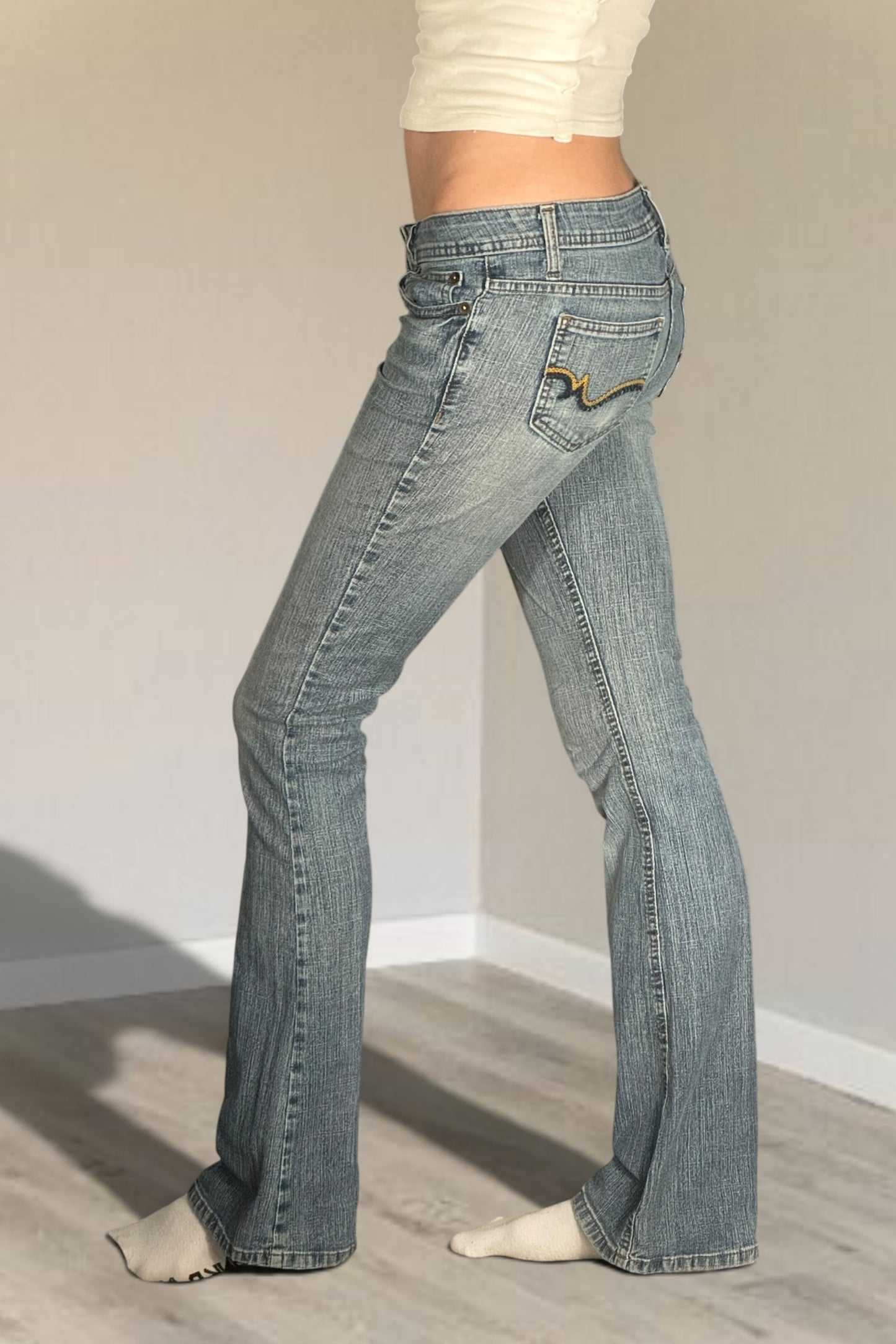 Lågmidjade jeans stl: XXS
