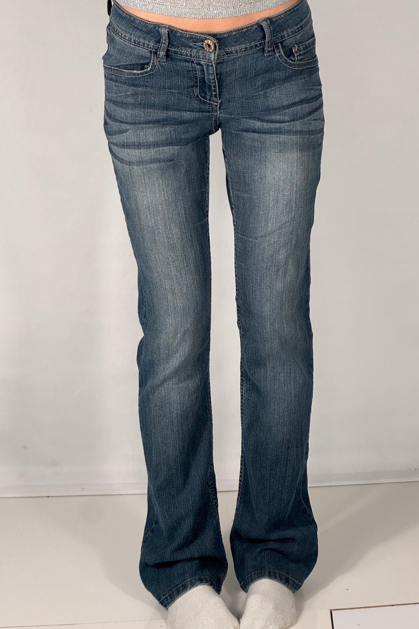 Lågmidjade jeans stl: S