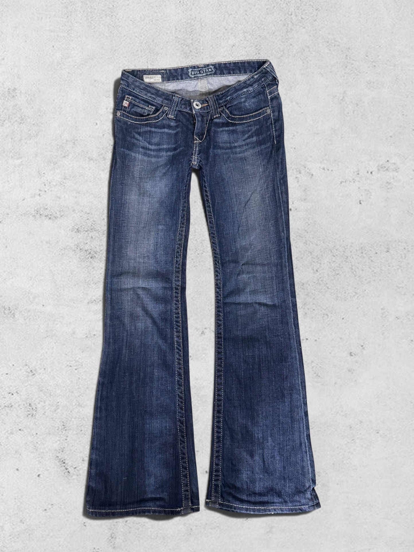 Lågmidjade jeans stl: XS