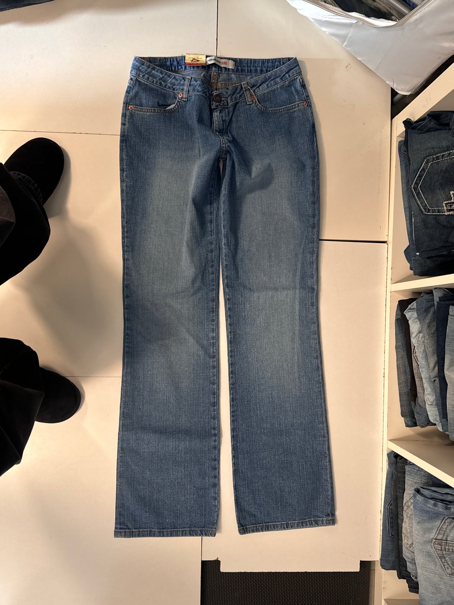 Lågmidjade jeans stl: S