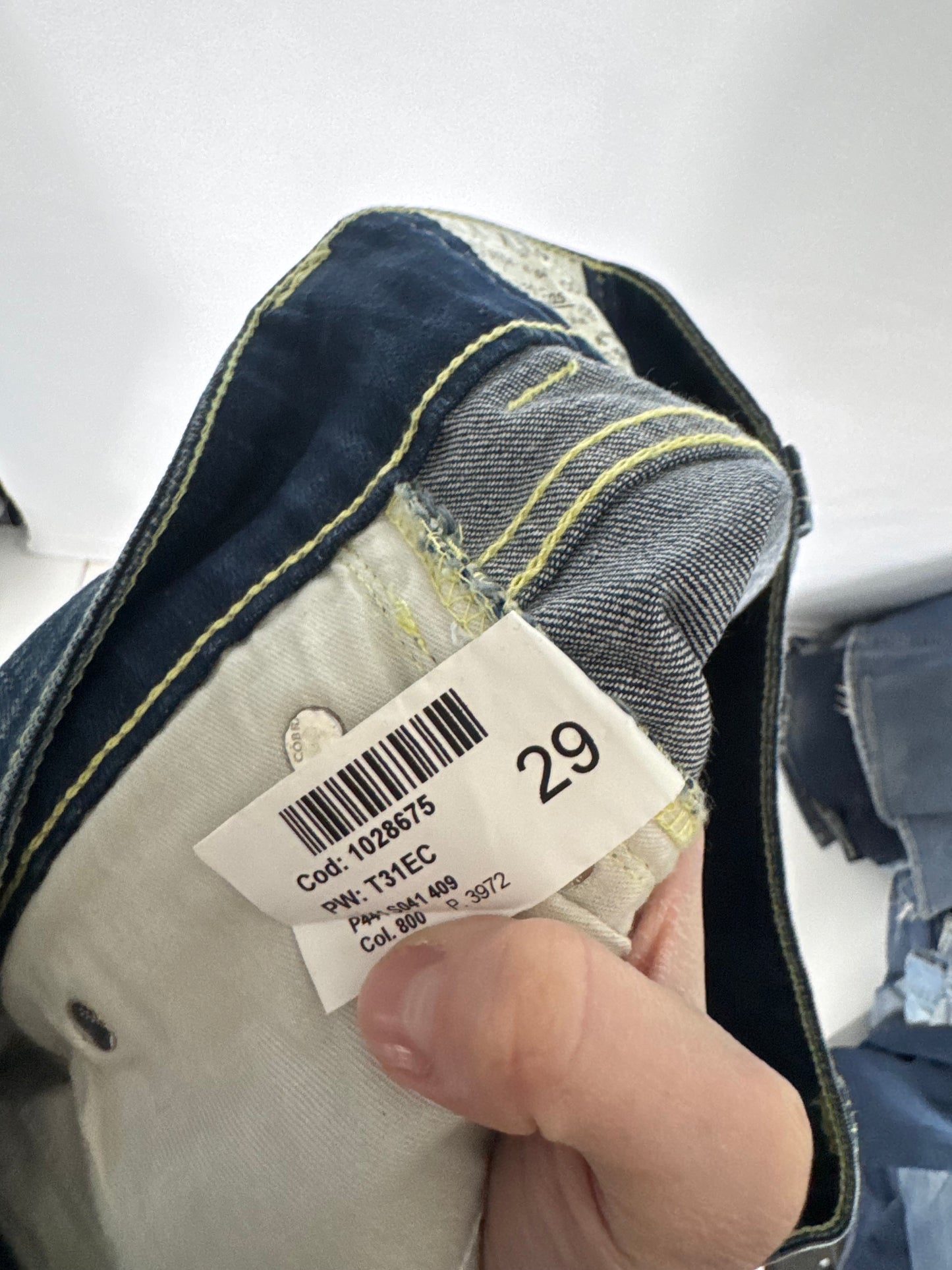 Lågmidjade jeans stl: S