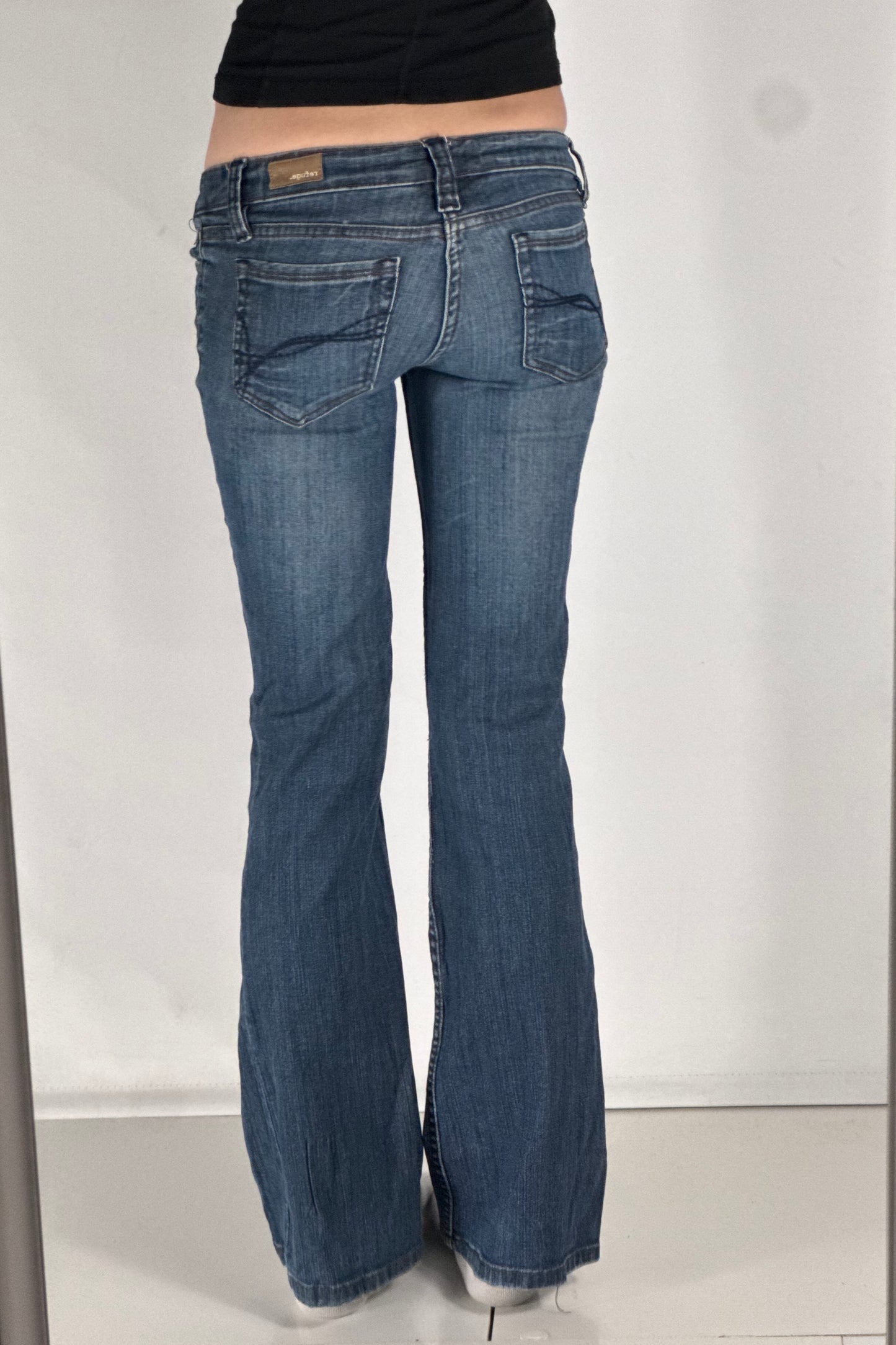 Lågmidjade jeans stl: XS