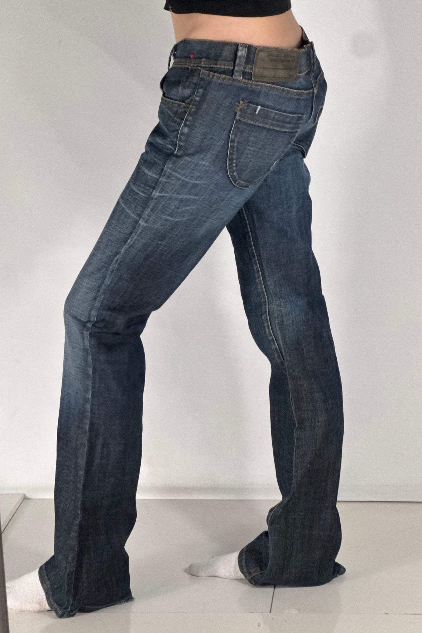 Lågmidjade jeans stl: S/M