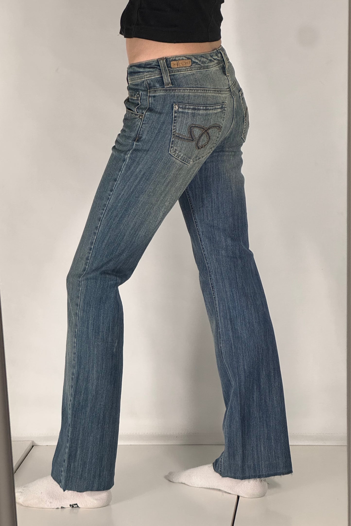 Lågmidjade jeans stl: XXS