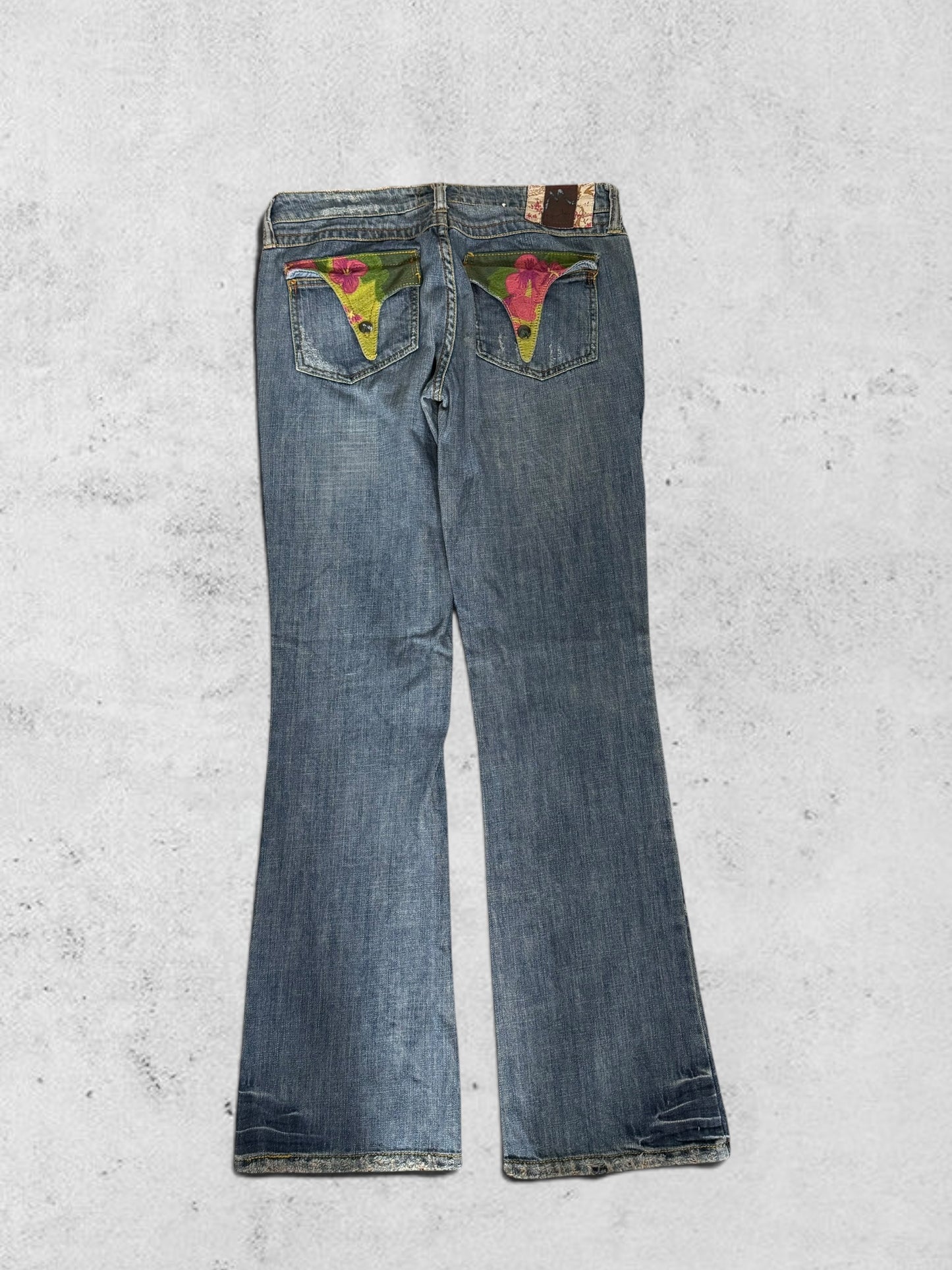 Lågmidjade jeans stl: M