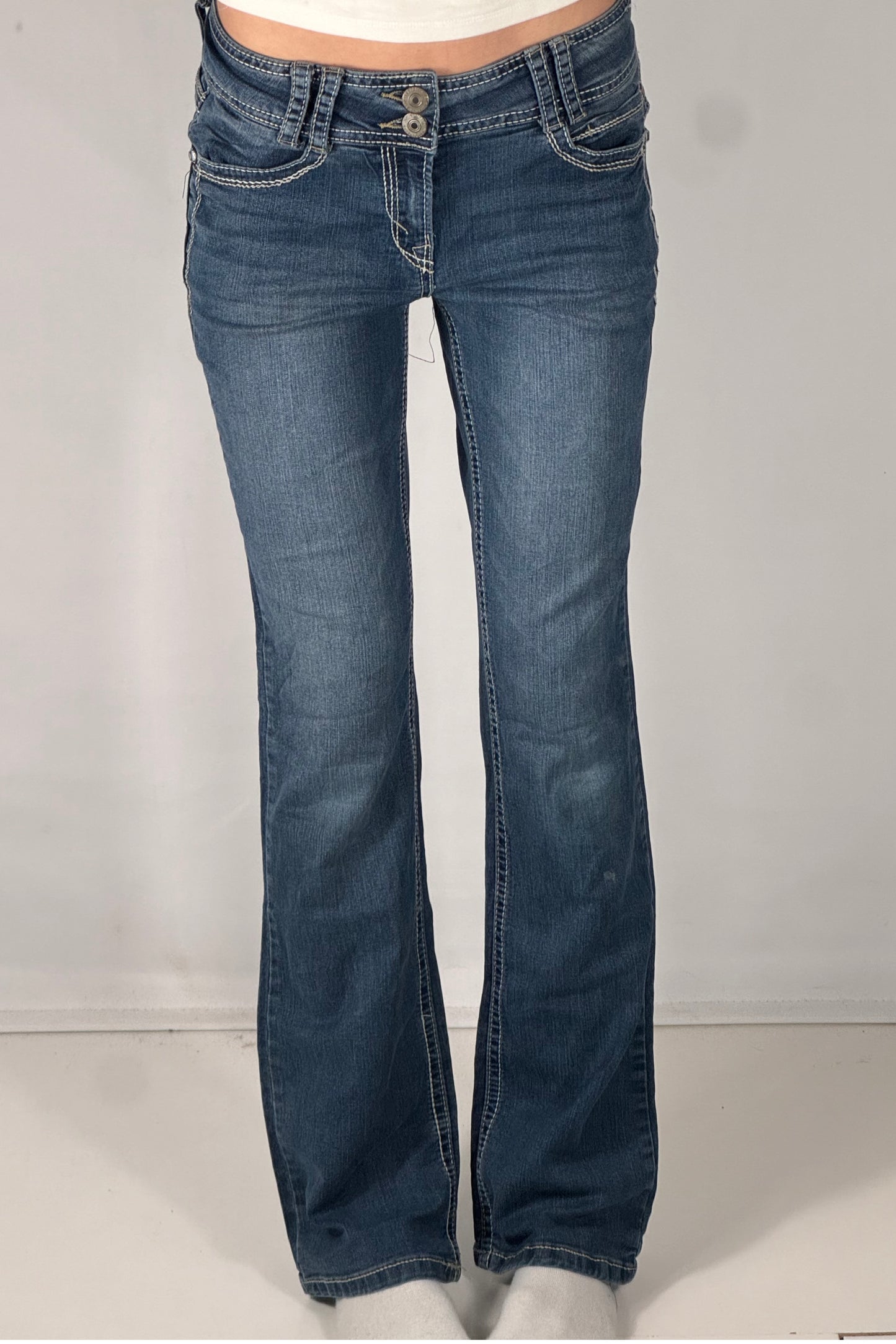 Lågmidjade jeans stl: