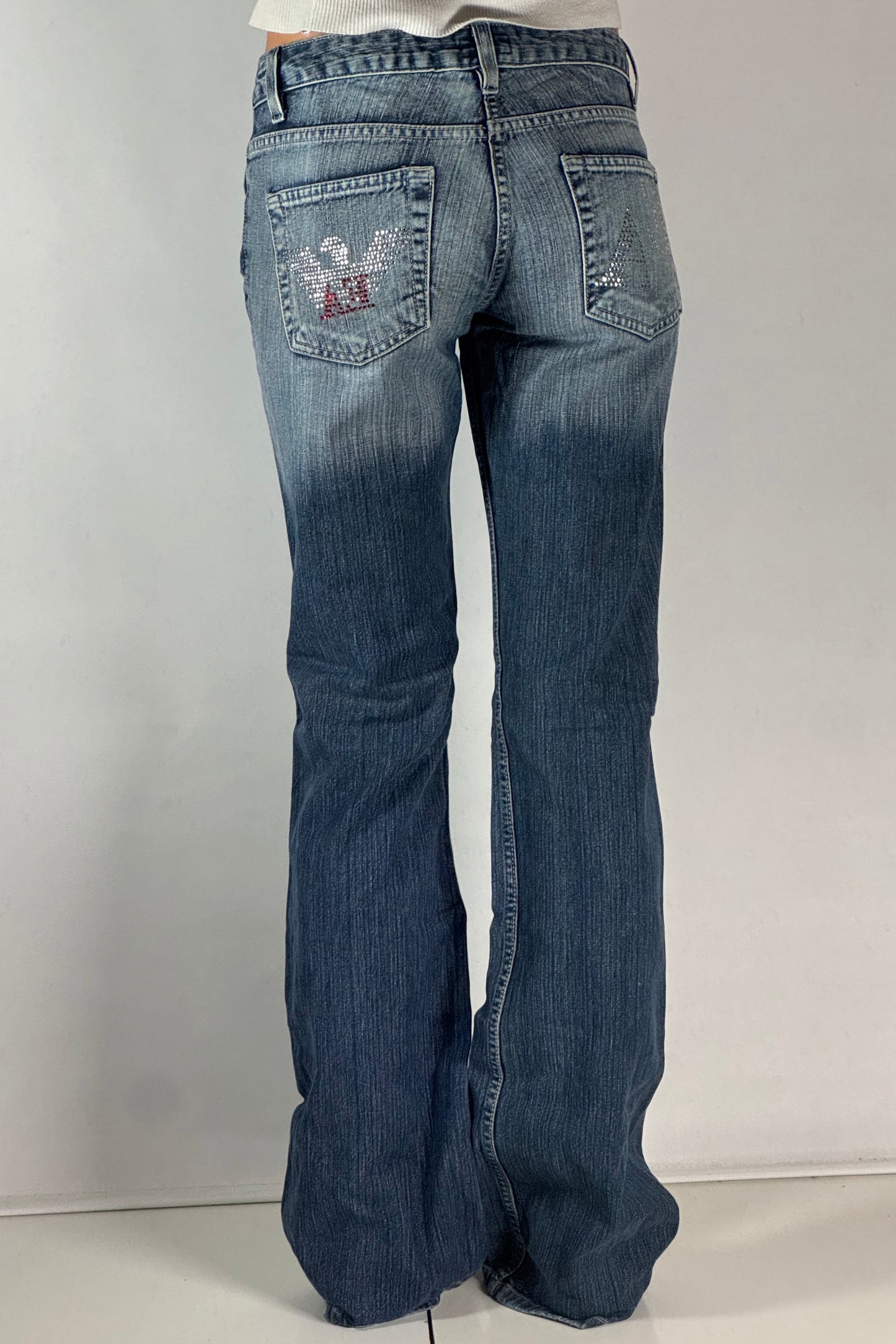 Lågmidjade jeans stl: XS