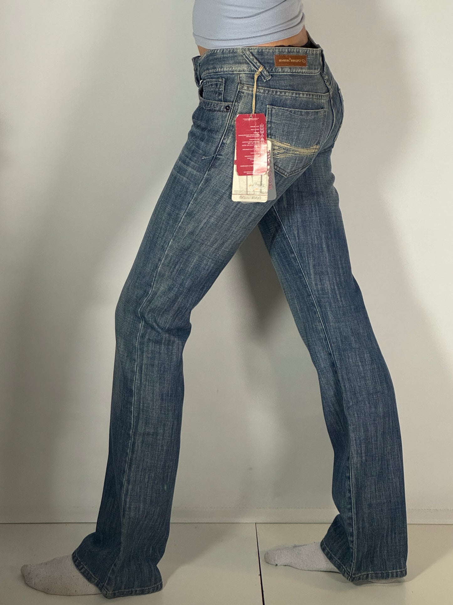 Lågmidjade jeans stl: S