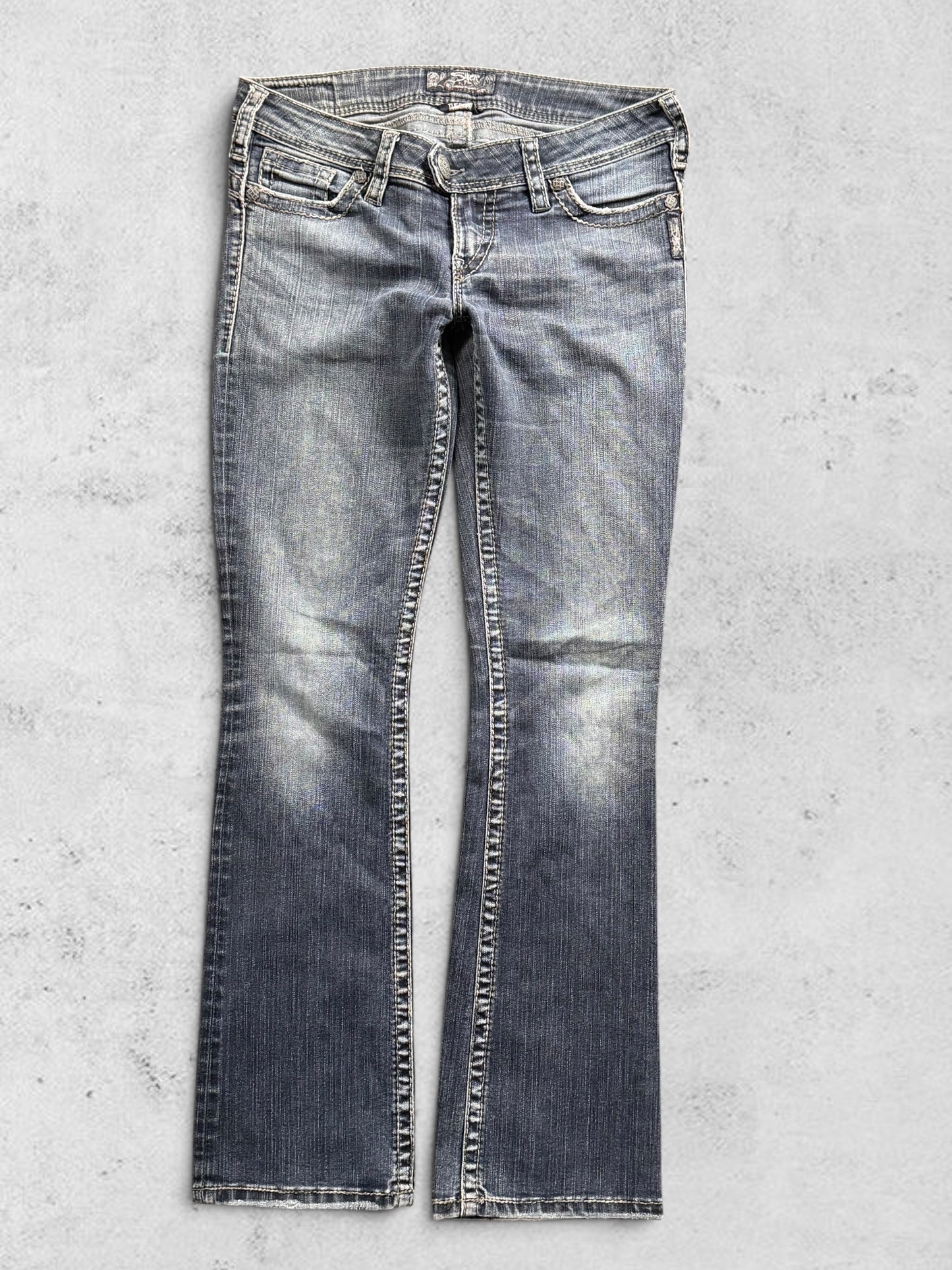 Lågmidjade jeans stl: S/M