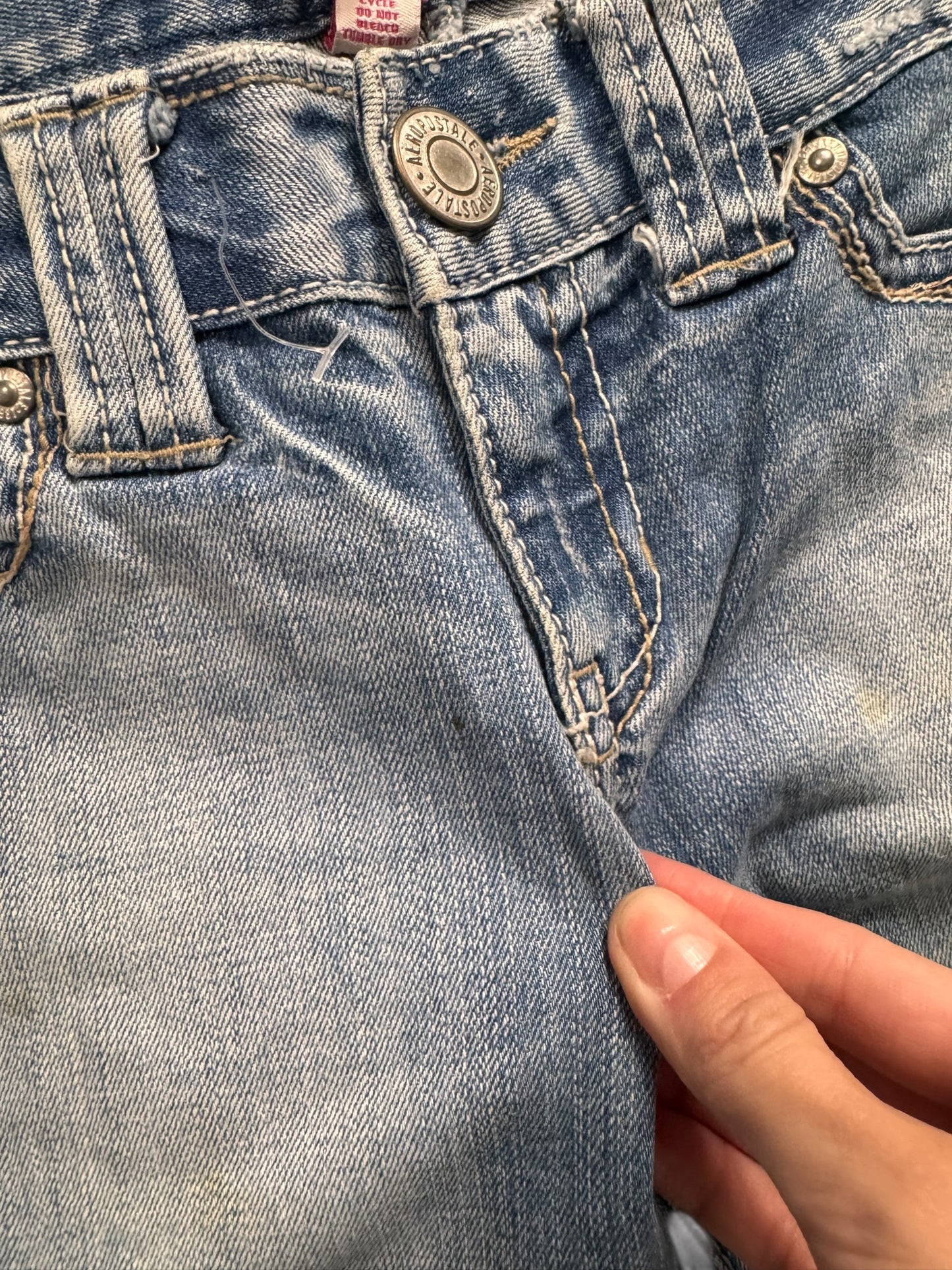Lågmidjade jeans stl: XXS