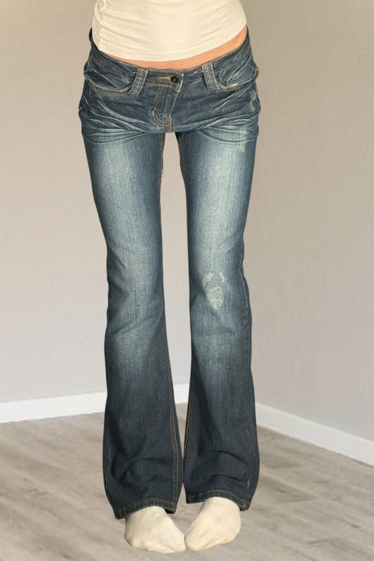 Lågmidjade jeans stl: XS