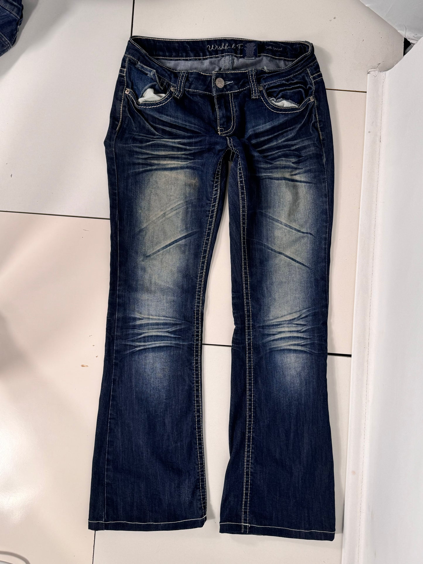 Lavtaljede jeans str: S/M