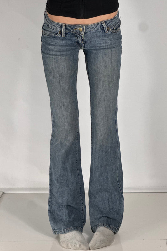 Lågmidjade jeans stl: XS