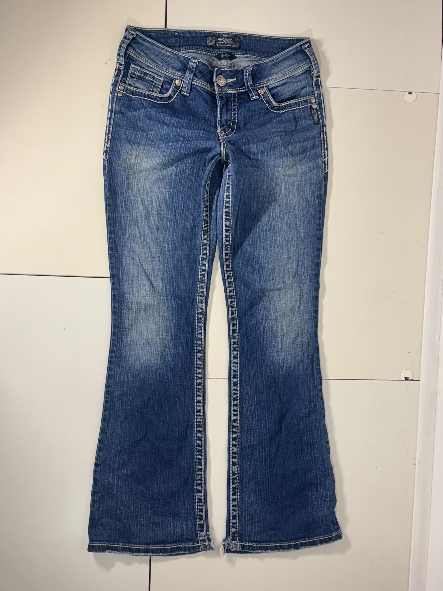Lågmidjade jeans stl: S