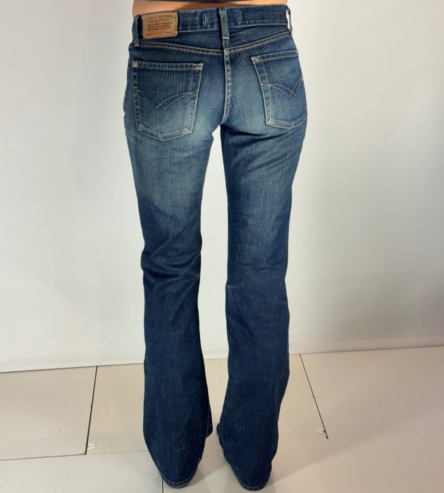 Lågmidjade jeans–stl: XS