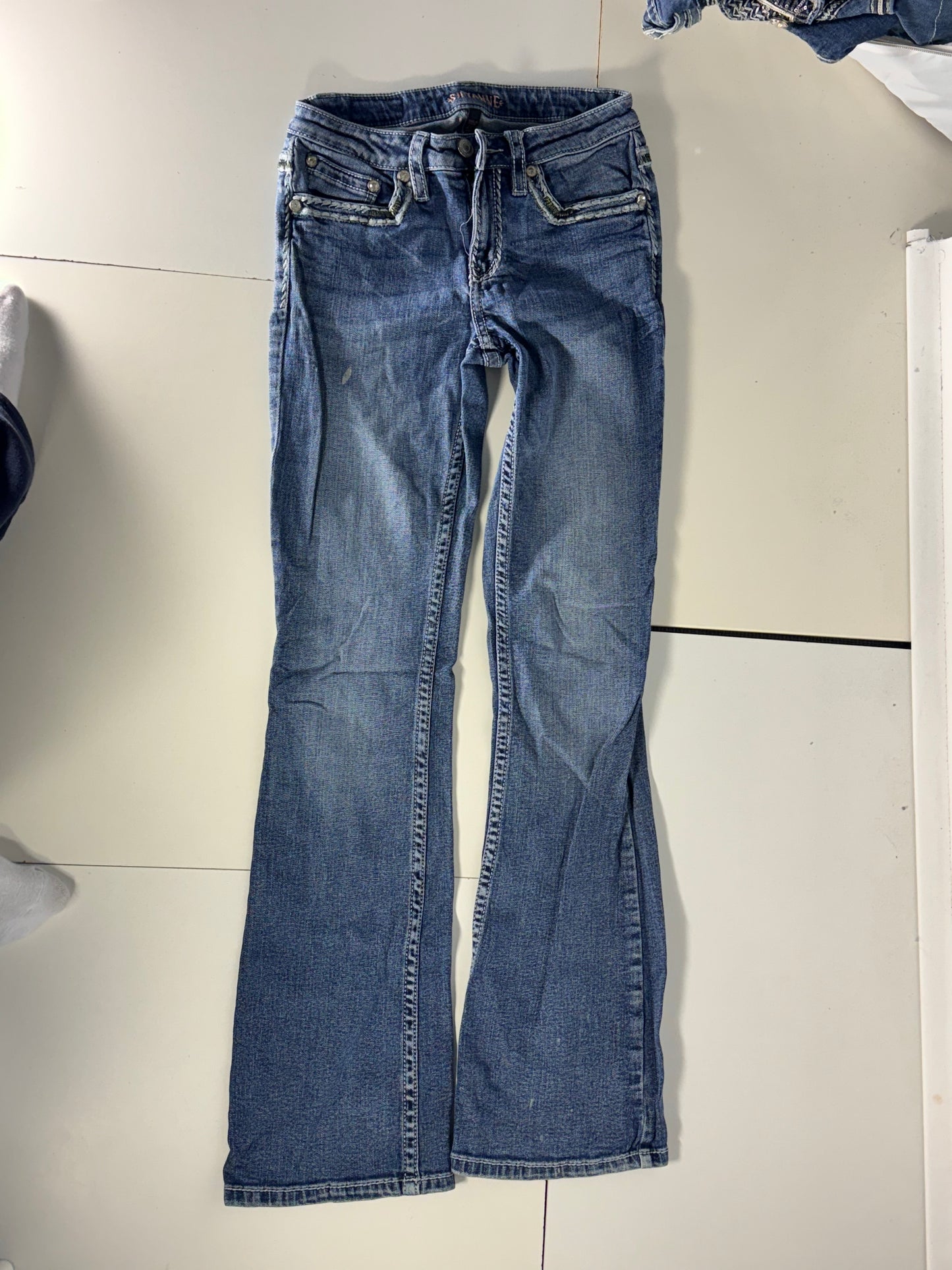 Lågmidjade jeans stl: XXS