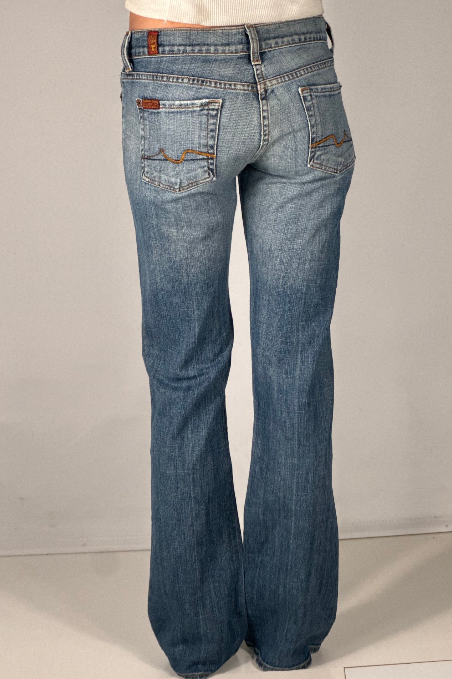 Lavlivede jeans str: XS
